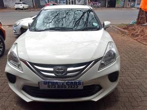 2021 TOYOTA STARLET 1.4 MANUAL  PETROL WHITE COLOUR 