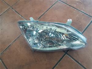 Toyota Runx Headlight