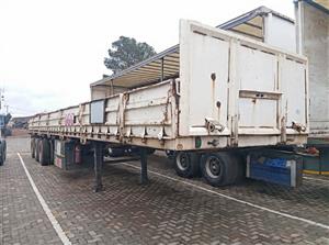 2013 TRAILSTAR TRI-AXLE GRAIN DROPSIDE TRAILER FOR SALE