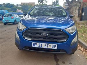 2019 Ford Ecosport 1.5 TDCI Ambiente Diesel, Manual, Blue, 98000kms