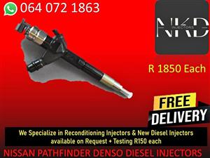 NISSAN PATHFINDER DIESEL INJECTORS FOR SALE