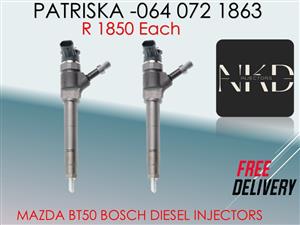 MAZDA BT50 BOSCH DIESEL INJECTORS FOR SALE