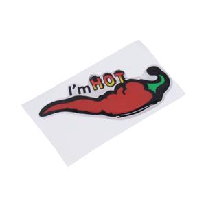 Chillies 3D Gel Dome Sticker