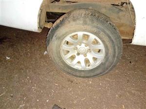 Original Mazda BT-50 rim and tires(90% tread)