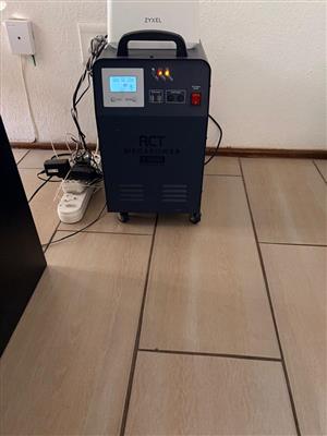 RCT MegaPower T-1000S Power Backup –Hold charge aprox 30%