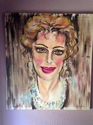 Make an offer - Original Portrait Painting – One-of-a-Kind Artwork 