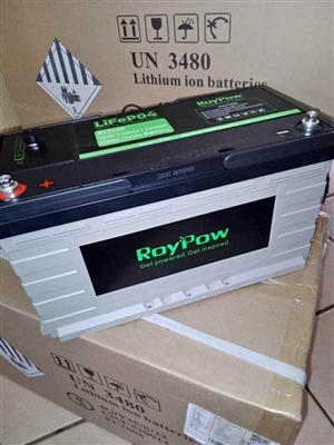 Roypow 12V 100Ah lithium battery
