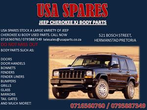 JEEP CHEROKEE XJ BODY PARTS FOR SALE- CALL NOW