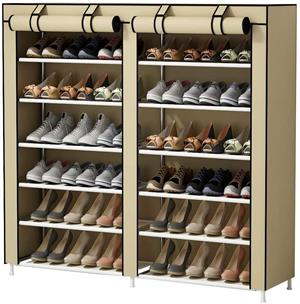 Cleaning products and Shoe Rack 