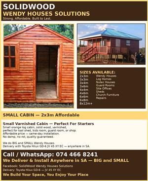SOLID WENDY HOUSES 
