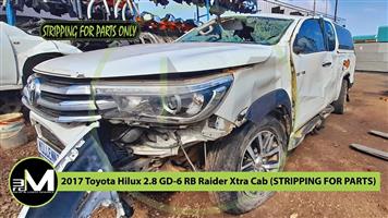 2017 TOYOTA HILUX 2.8 GD-6 RB RAIDER XTRA CAB (STRIPPING FOR PARTS)