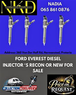 FORD EVEREST DIESEL INJECTORS FOR SALE - 6 MONTHS WARRANTY