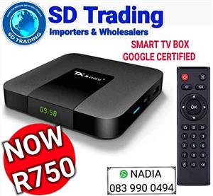 TX3 Mini Google Certified Android Smart TV Box
