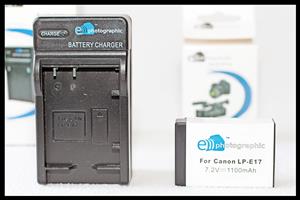 LP-E17 Battery & Charger Combo for Canon