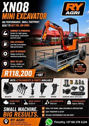 Brand New Mini Excavator - 