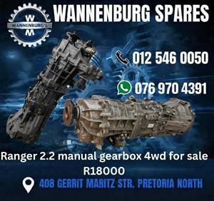 Ranger 2.2 manual gearbox 4x4