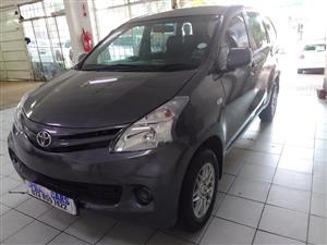 2013 Toyota Avanza 1.5 80000km Automatic Petrol Grey color
