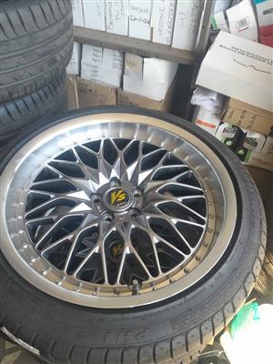 BBS rims and tyres fits polo