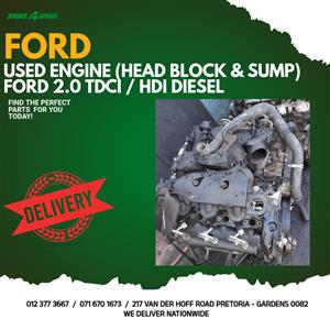 FORD 2.0 TDCI / HDI DIESEL USED ENGINE