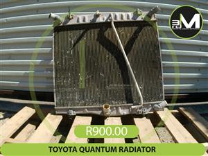 TOYOTA QUANTUM RADIATOR 