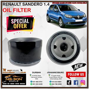 RENAULT SANDERO 1.4 OIL FILTER