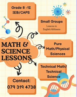 Math and Physical Science Tutoring