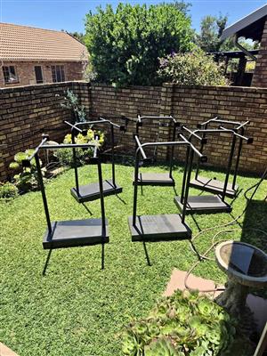 Clothing rails for sale. Per each