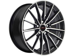 18″ A-Line Zenna 5/112 Black Machine Face Alloy Wheels