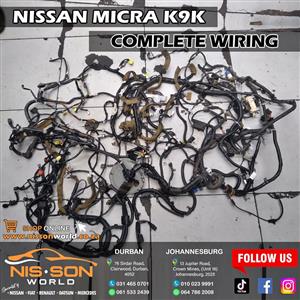 NISSAN MICRA K9K COMPLETE WIRING