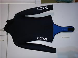 Coral Wetsuits Ladies Size M/S - Long John, Jacket & Hood