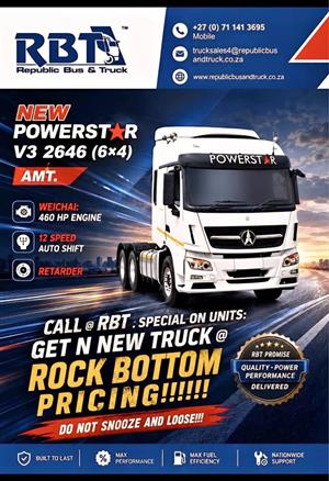 NEW POWERSTAR VX 2646 (6×4)