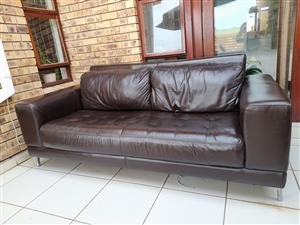 Genuine Leather couch 
