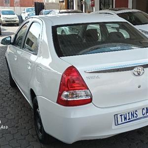 Toyota Etios 1.5 manual Petrol Sedan 
