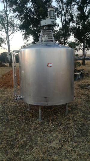 3000ltr stainless steel tank