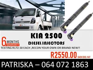 INJECTORS FOR KIA 2500 FOR SALE