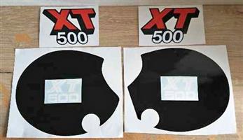 1980's Yamaha XT 500 stickers decals
