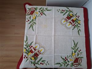 Christmas Apron and Table Cloth