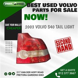 2003 VOLVO S40 USED TAIL LIGHT 