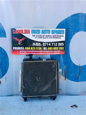 Renault Kwid manual radiator and condenser (2017)