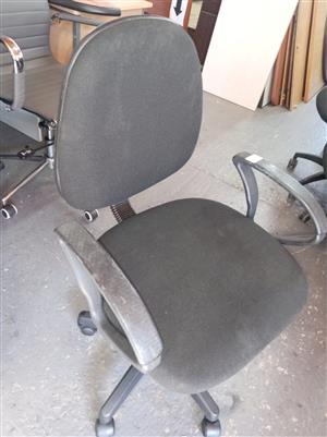 arm chair typist 