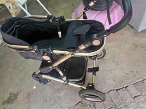 Belecoo -Tyrant Luxury Stroller - Black