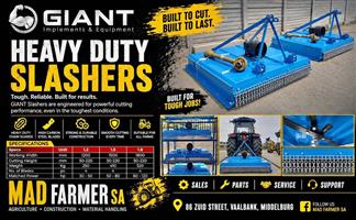 New Giant range slashers available 