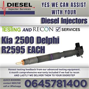 Kia 2500 diesel injectors for sale