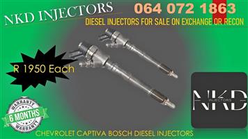CHEVROLET CAPTIVA BOSCH INJECTORS FOR SALE