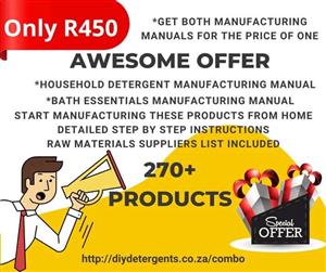 Start Your Own Home Based Manufacturing Business - Detergents, Bath And Body Pro