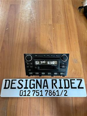 LEXUS IS300 AUDIO SYSTEM RADIO AVAILABLE.