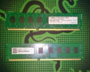 2 x 4Gig DDR 3 Rams 