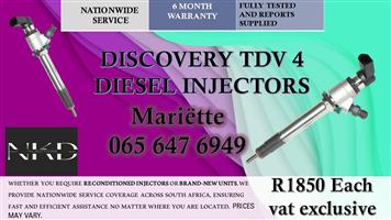 RELIABLE INJECTORS DISCOVERY TDV 4