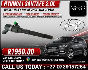 Hyundai_Santafe_2.0L_Diesel_Injectors_On_Recondition 