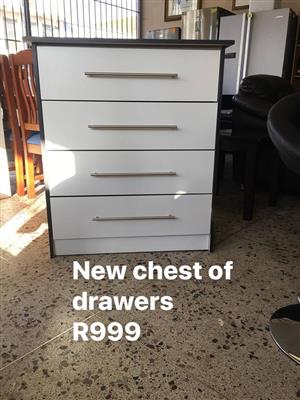 New white chest of drawers